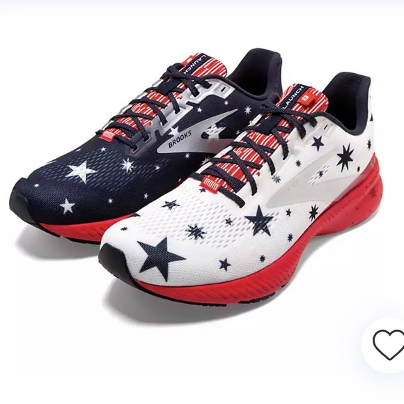 Brooks | Shoes | Brooks Launch 8 Usa Stars Womens Running Shoes | Poshmark